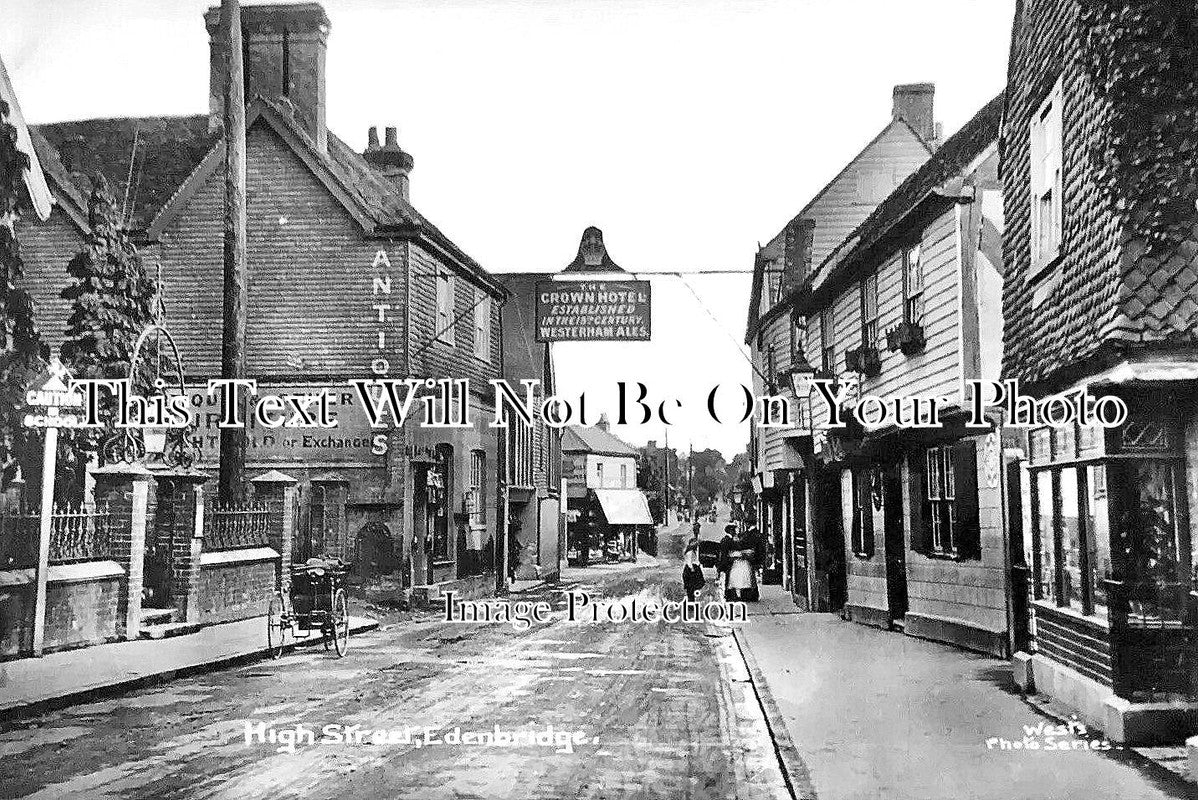 KE 3724 - The Crown Hotel, High Street, Edenbridge, Kent