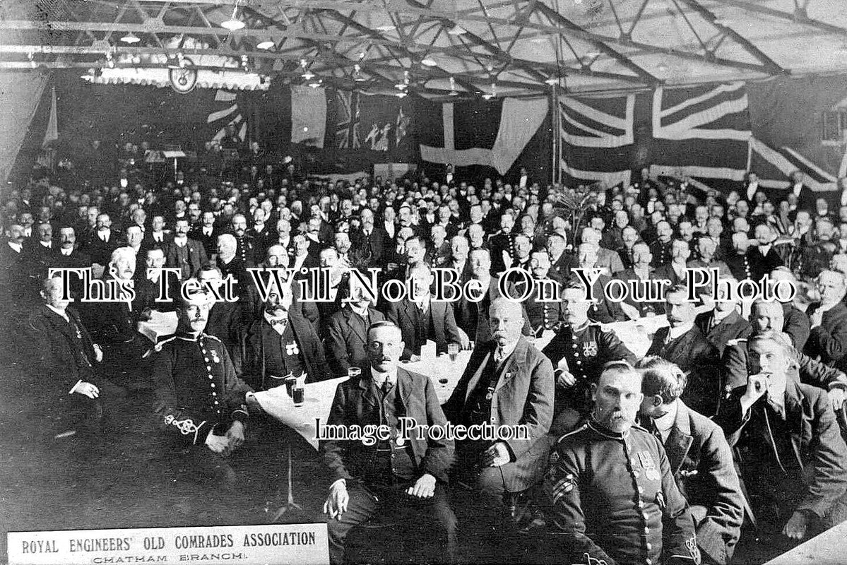 KE 3791 - Royal Engineers Old Comrades Association, Chatham, Kent