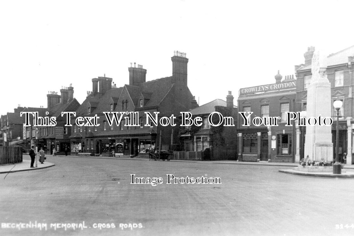 KE 3816 - Beckenham Memorial Cross Roads, Kent