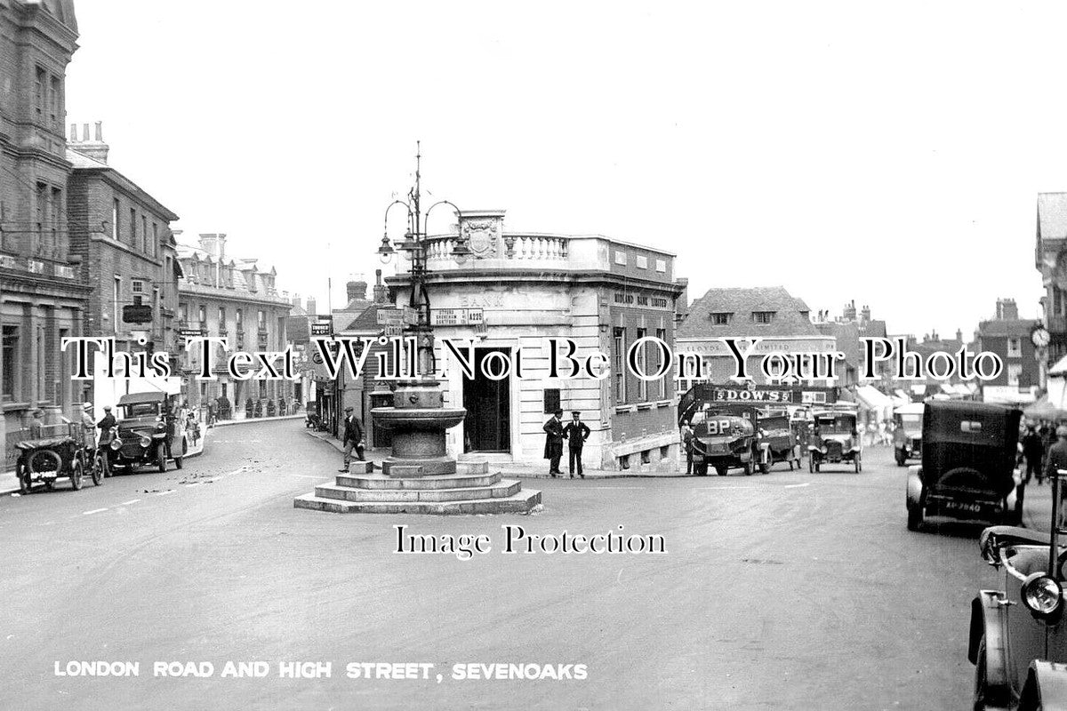 KE 3848 - London Road & High Street, Sevenoaks, Kent