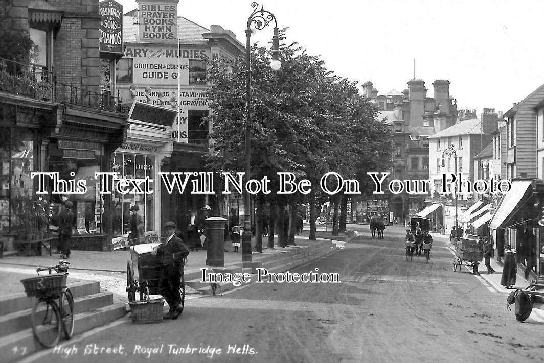 KE 3924 - High Street, Royal Tunbridge Wells, Kent c1918