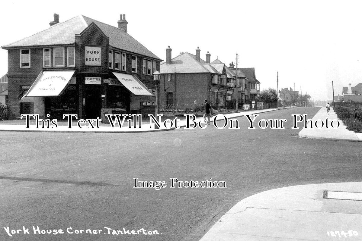 KE 3955 - York House Corner, Tankerton, Kent c1945