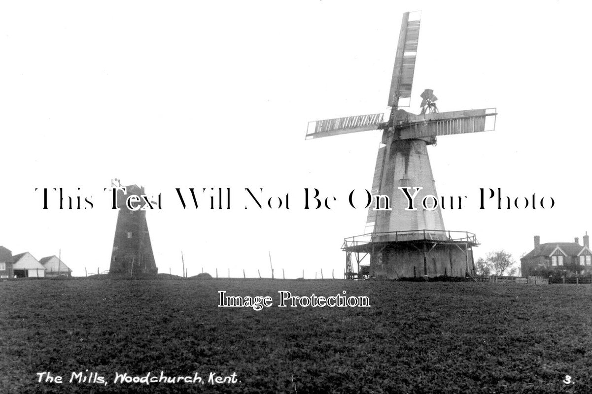 KE 4042 - The Mills, Woodchurch Windmills, Kent c1940