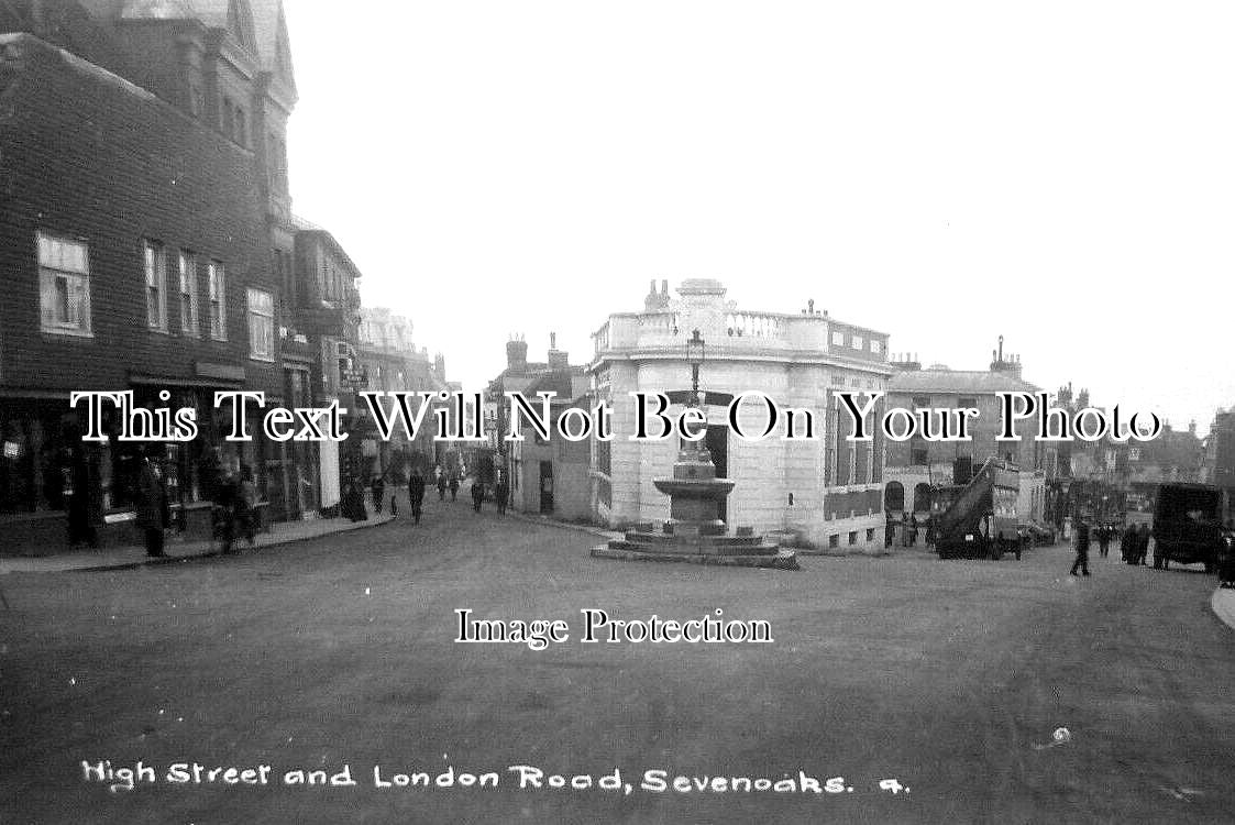 KE 4145 - High Street & London Road, Sevenoaks, Kent