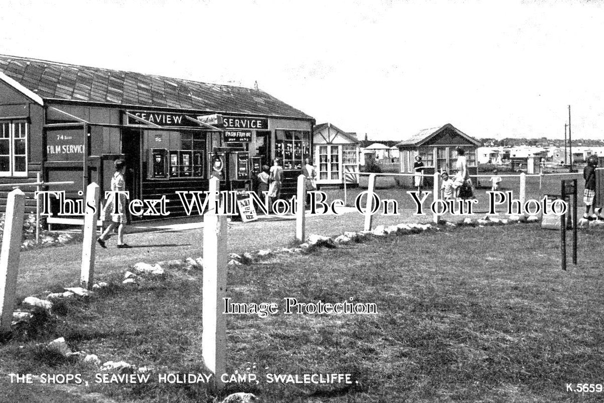 KE 4162 - The Shops, Seaview Holiday Camp, Swalecliffe, Kent