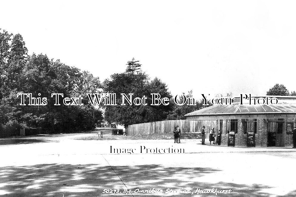 KE 4198 - The Omnibus Station, Hawkhurst, Kent c1930