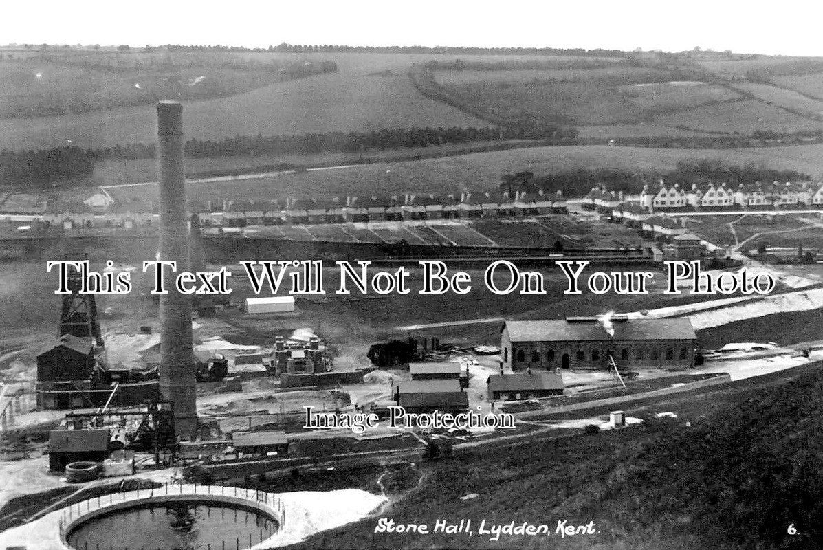 KE 4276 - Stone Hall Colliery, Lydden, Kent c1919