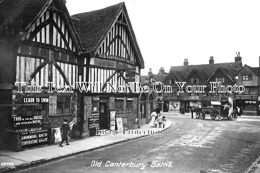KE 4288 - Old Canterbury Baths, Kent c1910