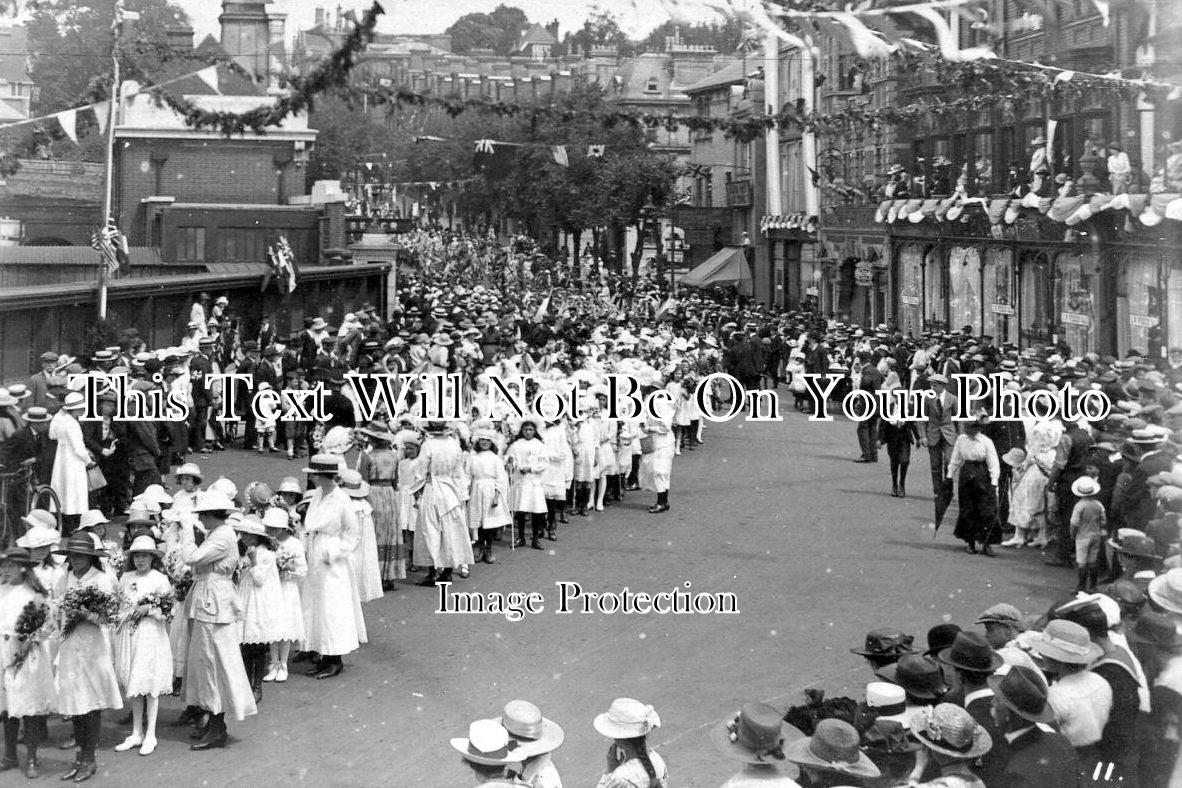KE 4315 - Tunbridge Wells Peace Celebrations, Kent 1919 WW1
