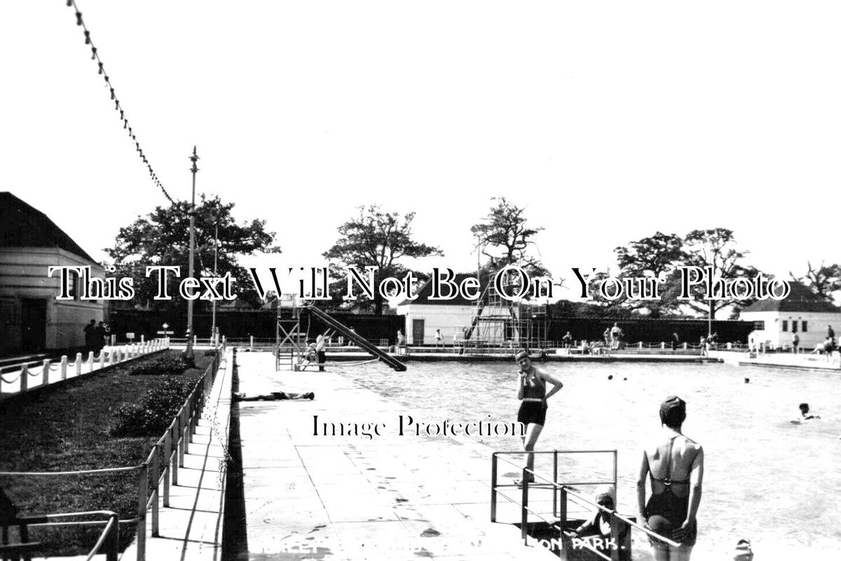 KE 4337 - Bexley Swimming Pool, Danson Park, Kent