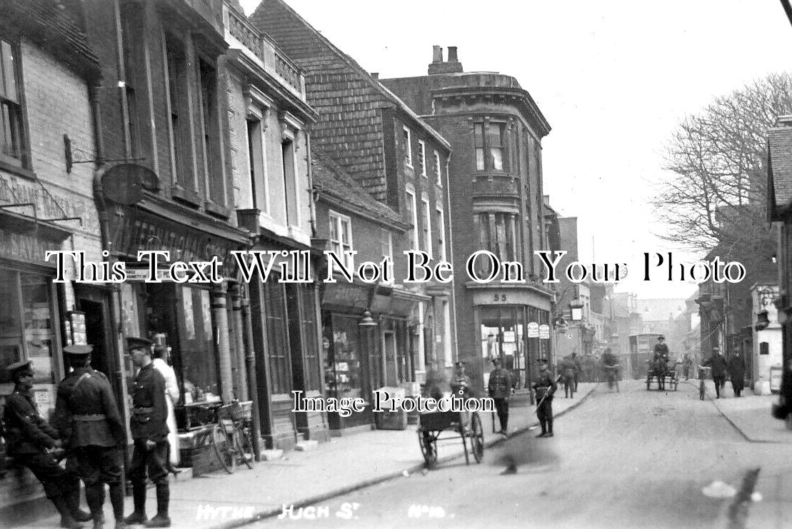 KE 4392 - High Street, Hythe, Kent c1917
