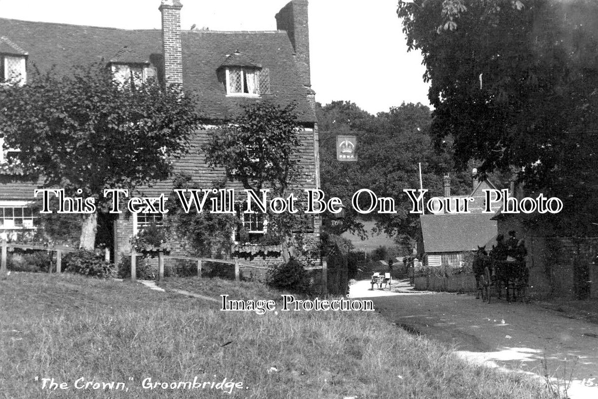 KE 4404 - The Crown Pub, Groombridge, Kent