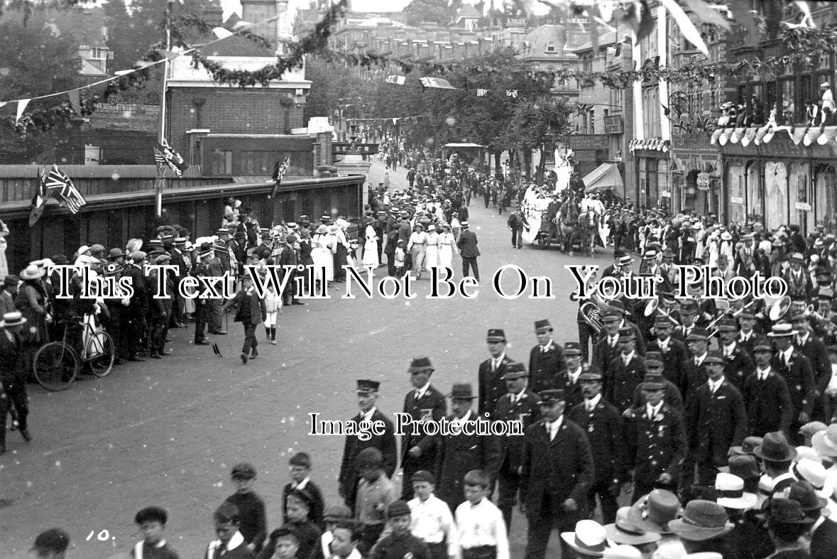 KE 4457 - Tunbridge Wells Peace Celebrations, Kent 1919 WW1