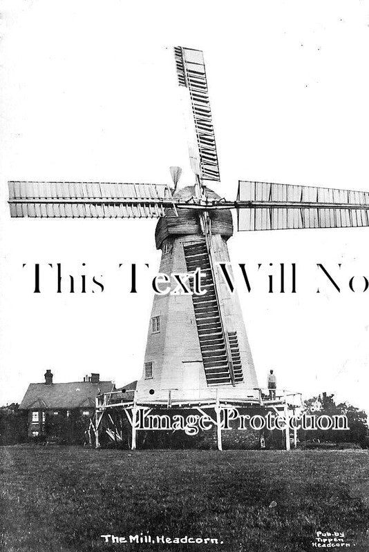KE 4502 - The Mill, Headcorn Windmill, Kent c1919