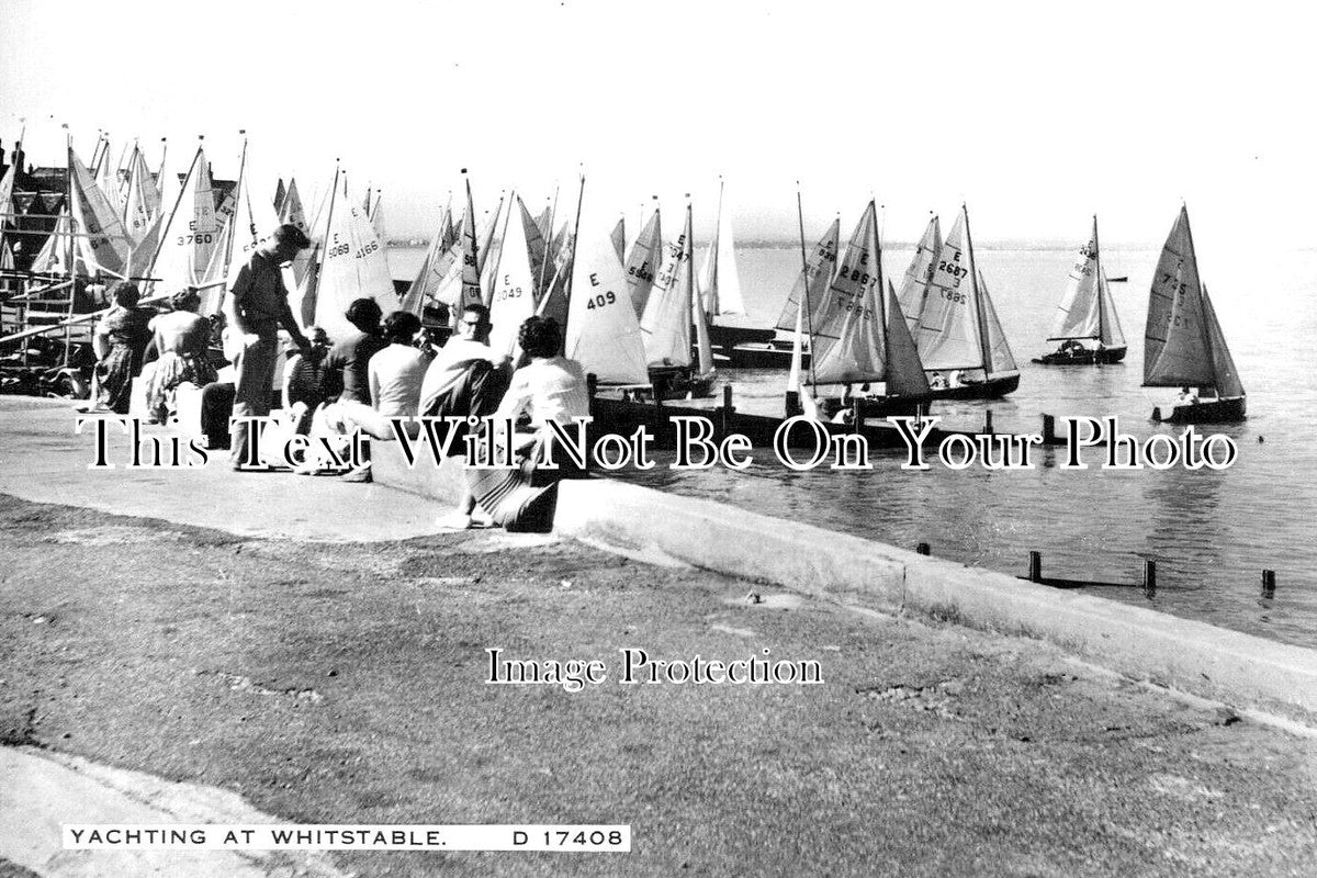 KE 4503 - Yachting At Whitstable, Kent