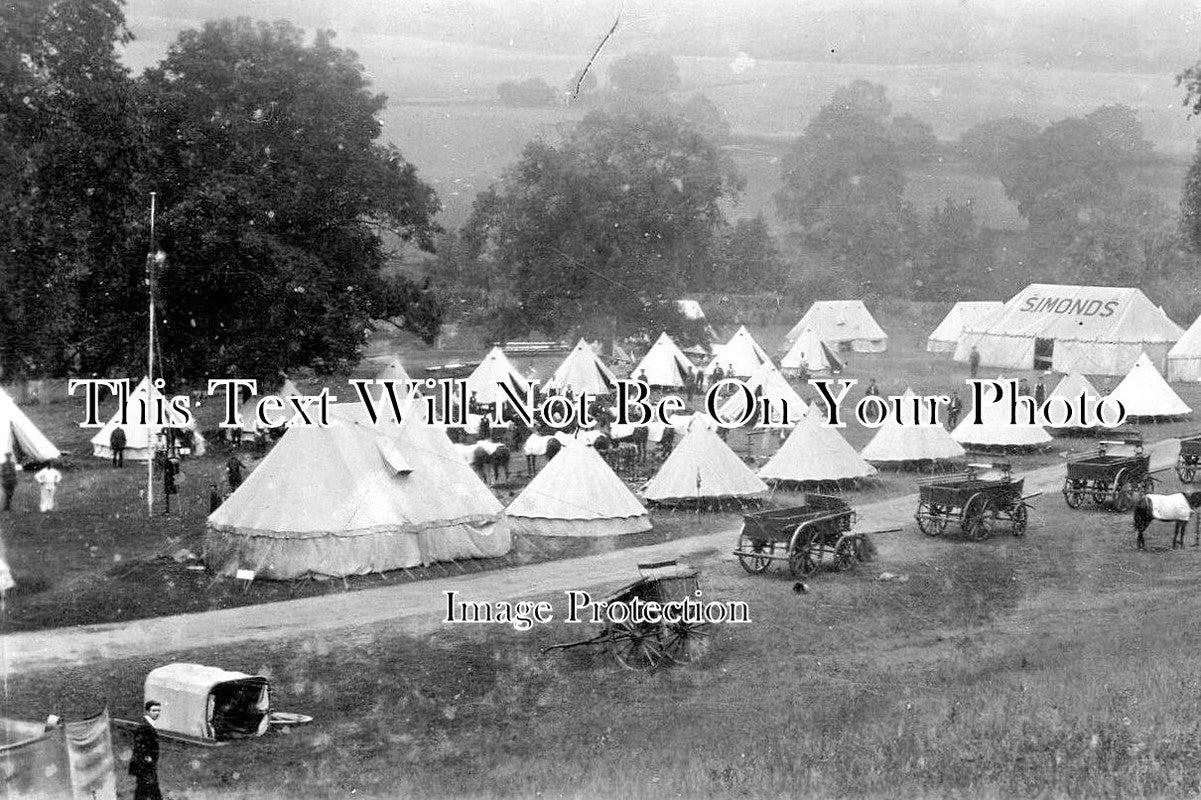 KE 4531 - Folkestone Army Camp, Kent c1914 WW1