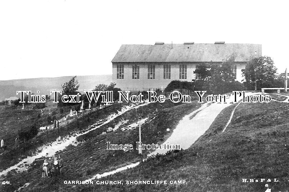 KE 4556 - Garrison Church, Shorncliffe Camp, Folkestone, Kent