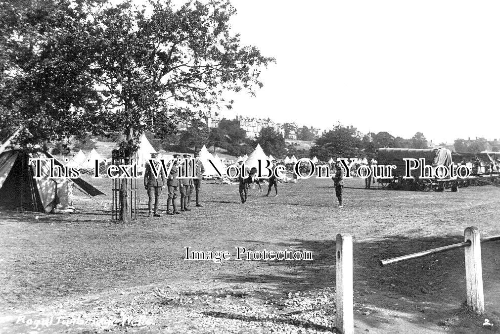 KE 4557 - Military Manoeuvres, Tunbridge Wells, Kent c1914 WW1