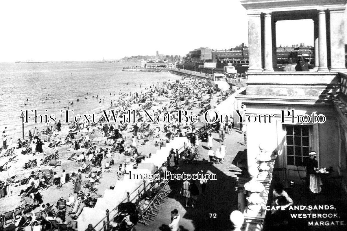 KE 4574 - Cafe & Sands, Westbrook, Margate, Kent