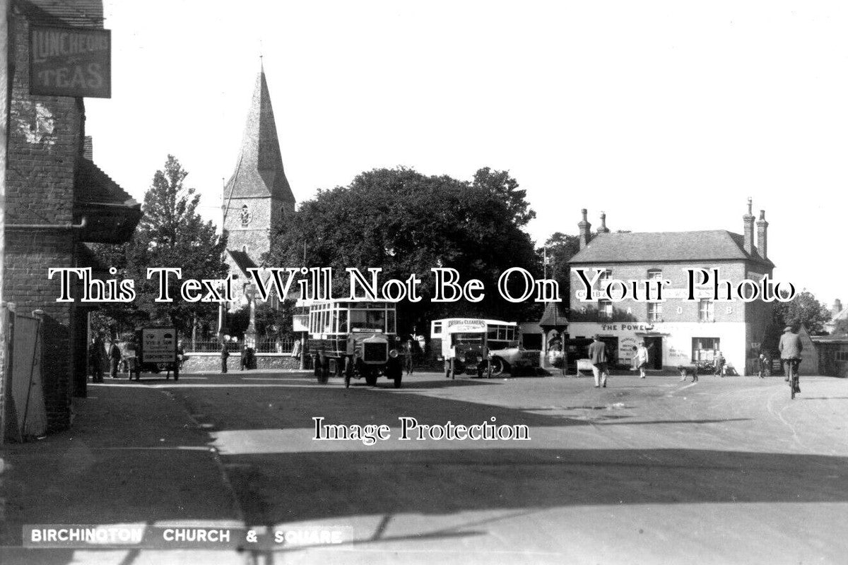 KE 4659 - The Powell Arms Pub, Birchington Church & Square, Kent