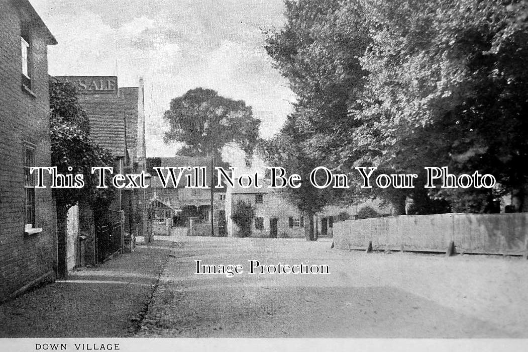 KE 468 - Down, Downe Village, Kent c1910