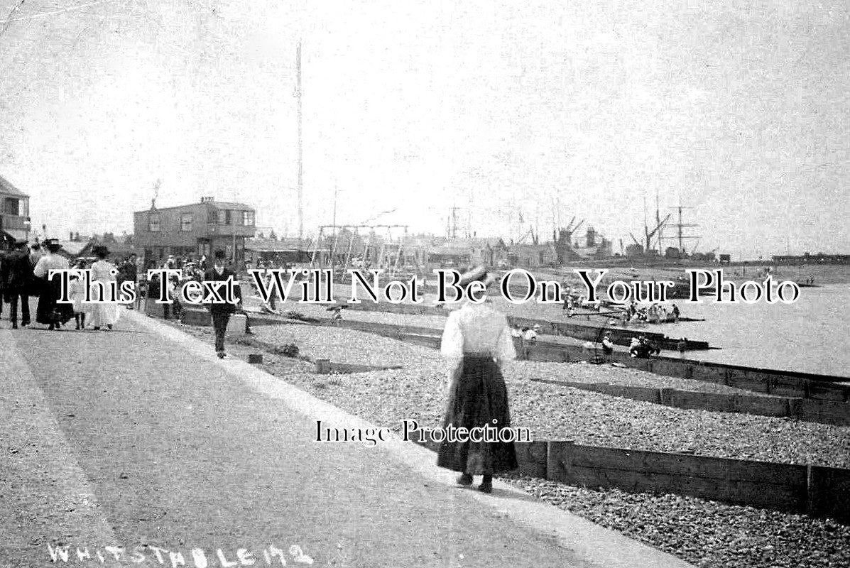 KE 4713 - Whitstable Seafront, Kent c1911