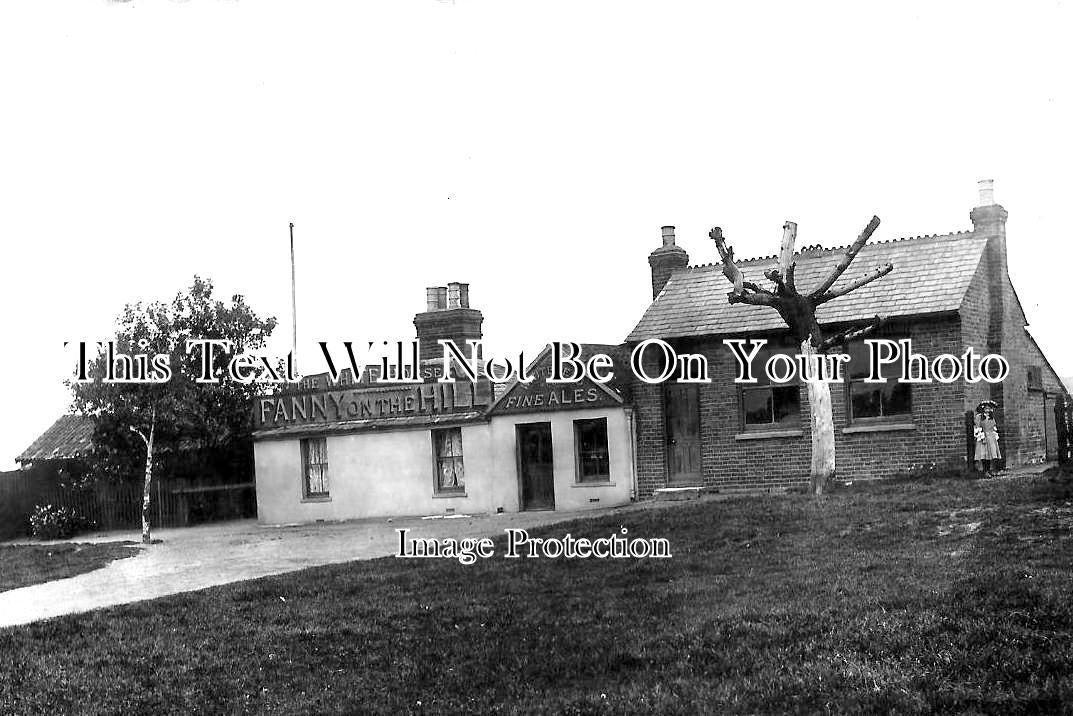 KE 4725 - The White Horse Inn Pub, Fanny On The Hill, East Wickham, Kent