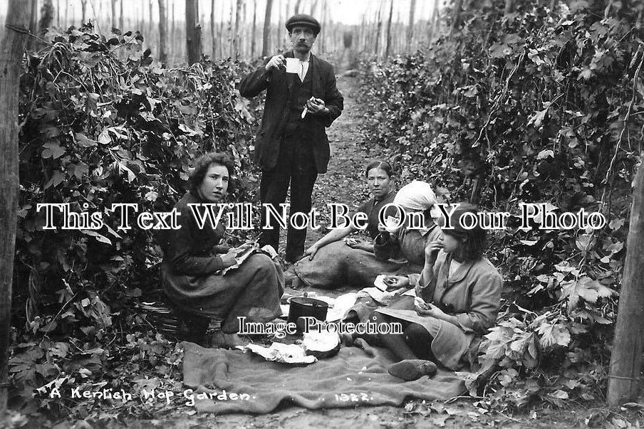 KE 4747 - A Kentish Hop Garden Tea Break, Kent