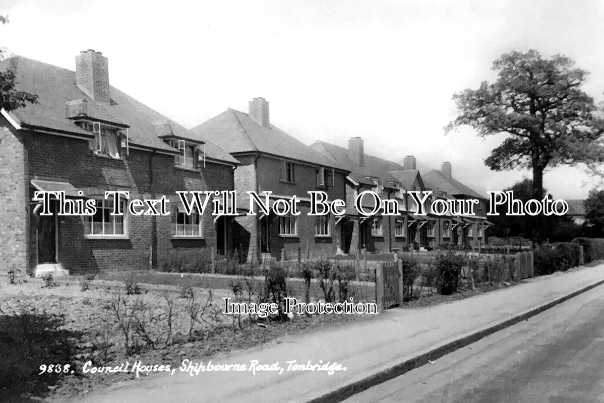 KE 4805 - Council Houses, Shipbourne Road, Tonbridge, Kent
