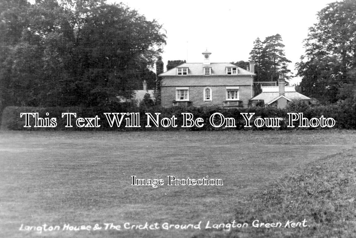 KE 4885 - Langton Green & The Cricket Ground, Kent