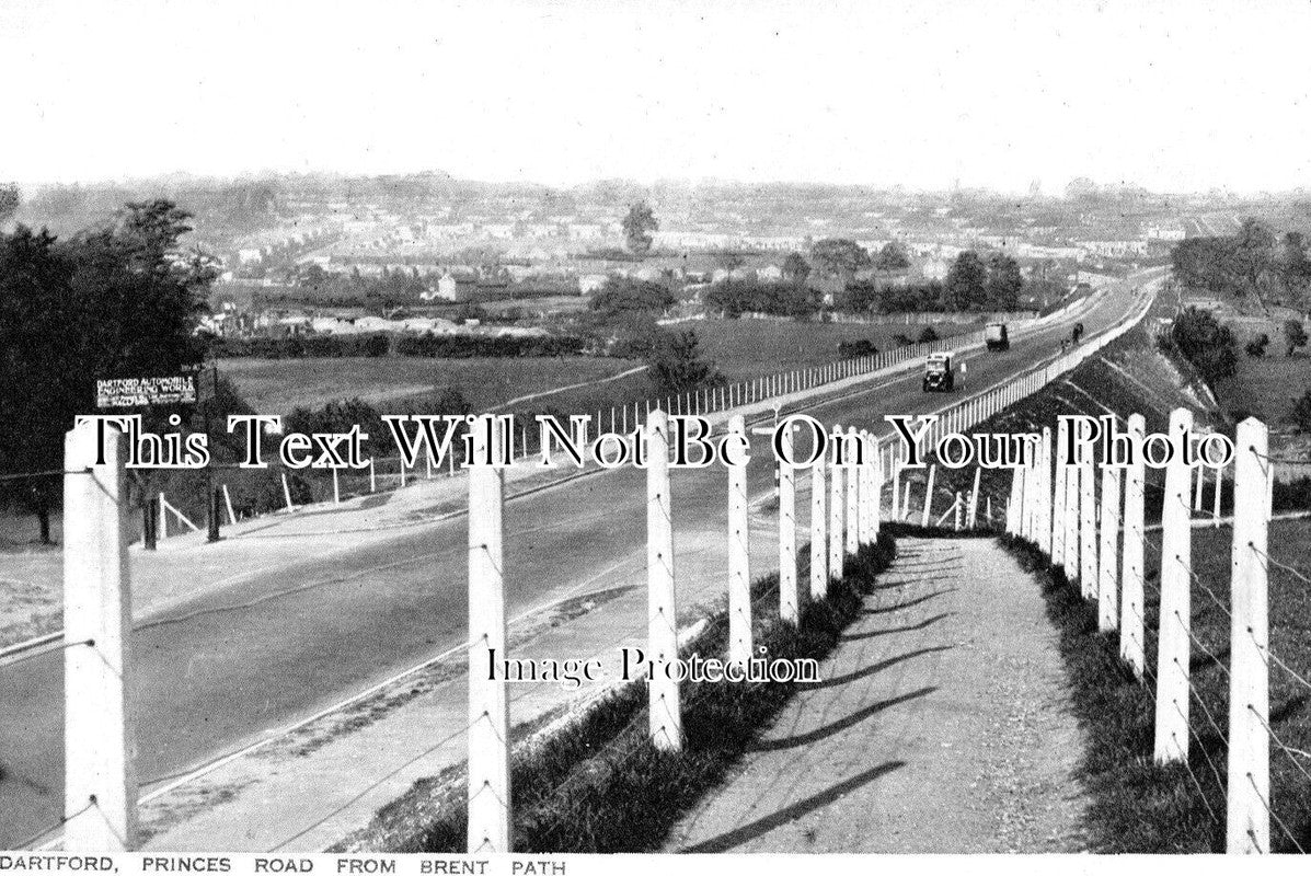 KE 4920 Princes Road From Brent Path, Dartford, Kent JB Archive