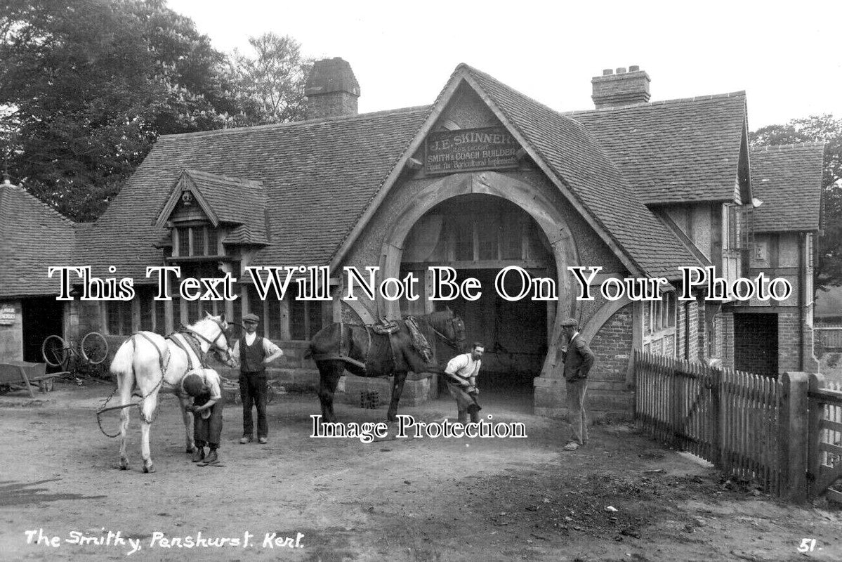 KE 4926 - The Smithy, Penshurst Blacksmith, Kent