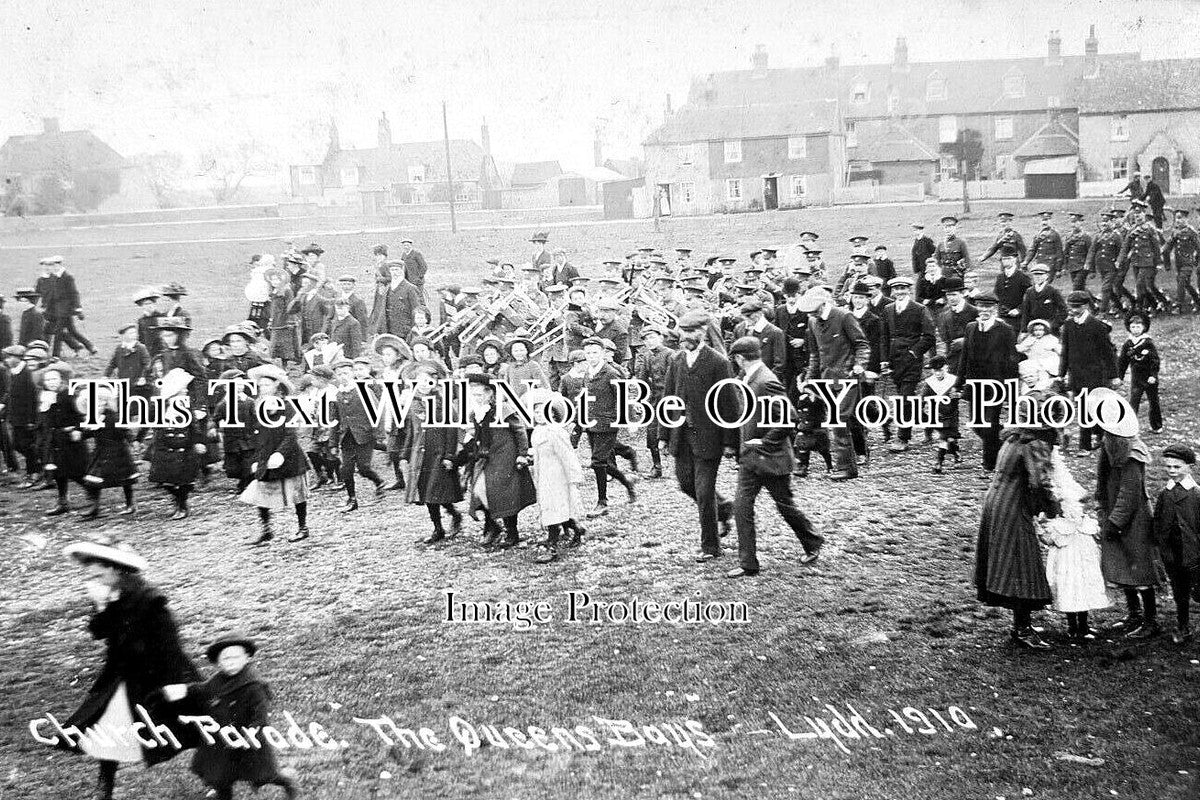 KE 4994 - Church Parade, The Queens Boys, Lydd, Kent 1910