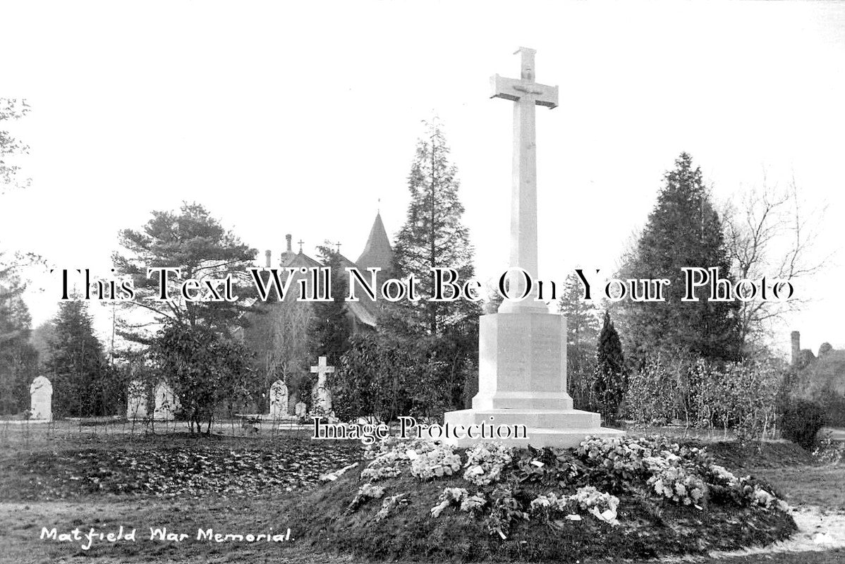 KE 5000 - Matfield War Memorial, Kent WW1