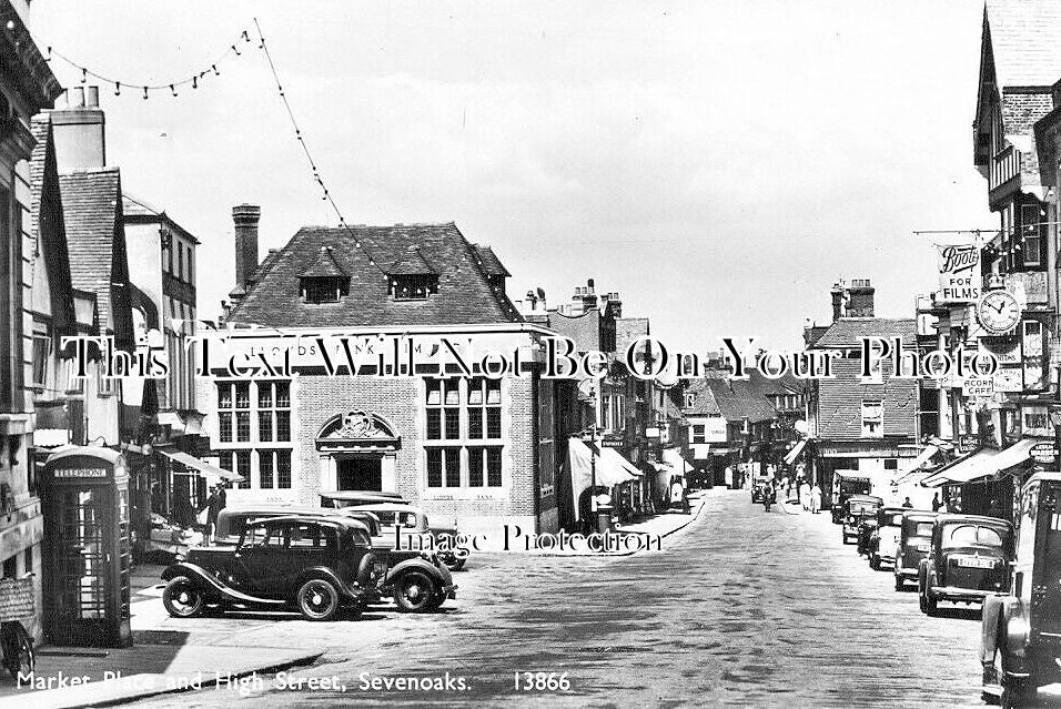 KE 5080 - Market Place & High Street, Sevenoaks, Kent