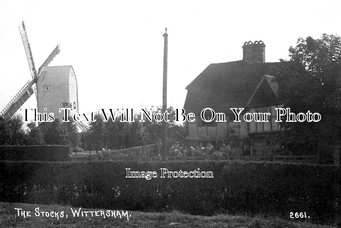 KE 5090 - The Stocks, Wittersham, Kent c1918