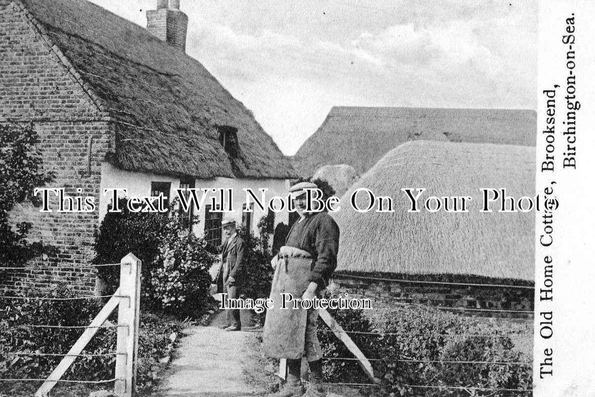 KE 514 - The Old Home Cottage, Brooksend, Birchington On Sea, Kent c1912