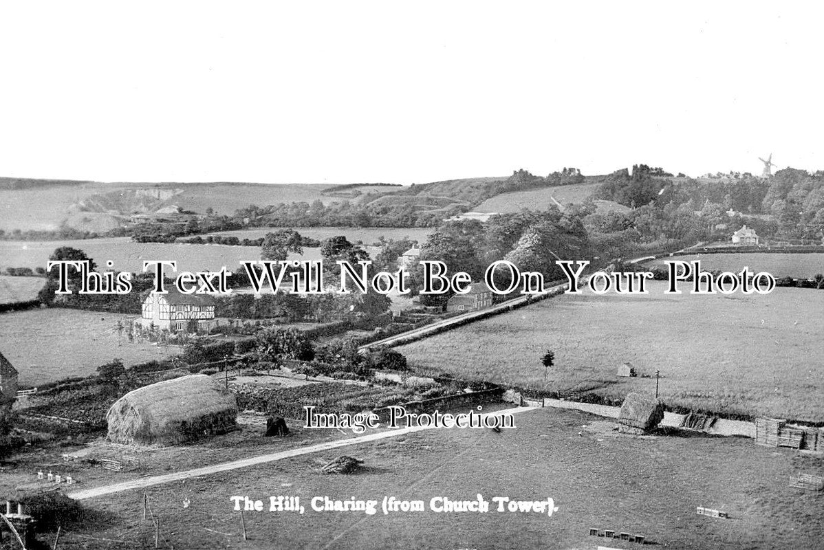 KE 5238 - The Hill, Charing From Church Tower, Kent c1916