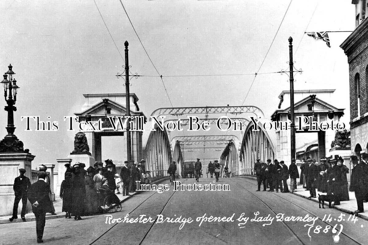 KE 5381 - Rochester Bridge, Kent 1914