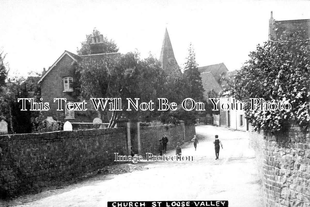 KE 5552 - Church Street, Loose Valley, Maidstone, Kent c1907