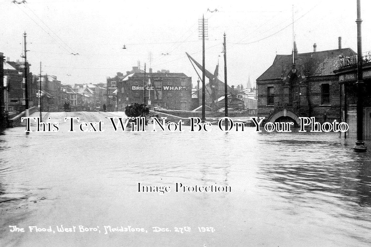 KE 5565 - The Flood, West Boro, Maidstone, Kent 1927