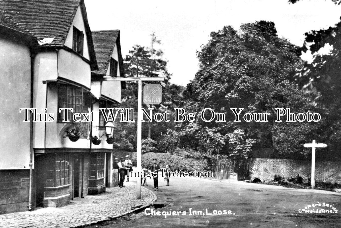 KE 5578 - Chequers Inn Pub, Loose, Maidstone, Kent