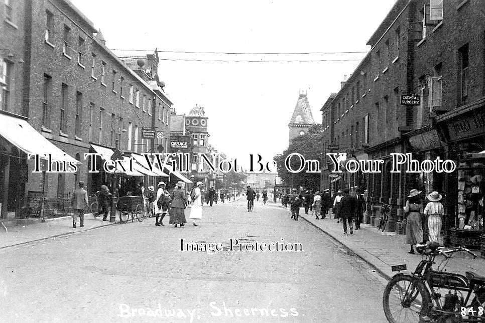 KE 5629 - The Broadway, Sheerness, Kent c1922
