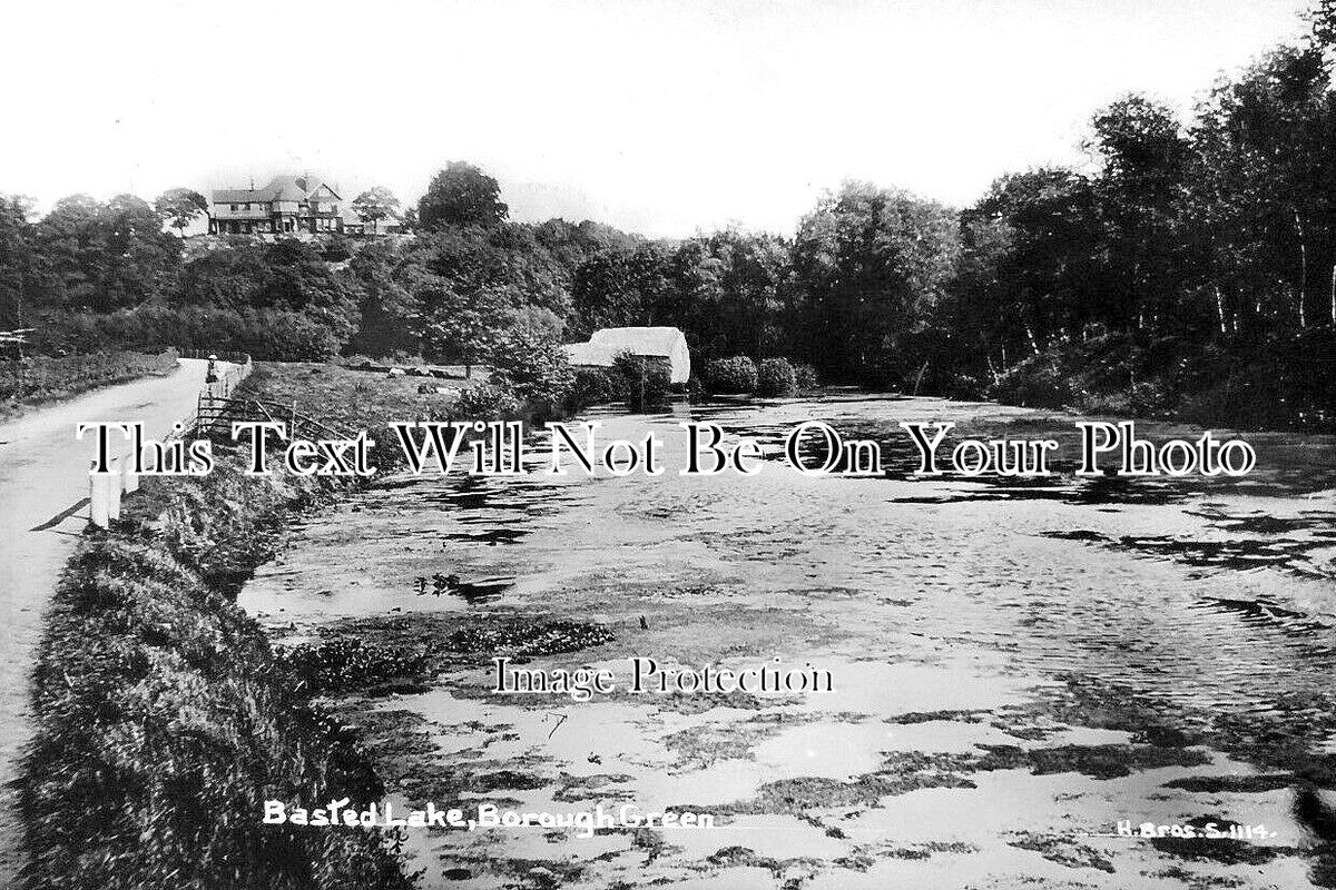 KE 5646 - Basted Lake, Borough Green, Kent c1913