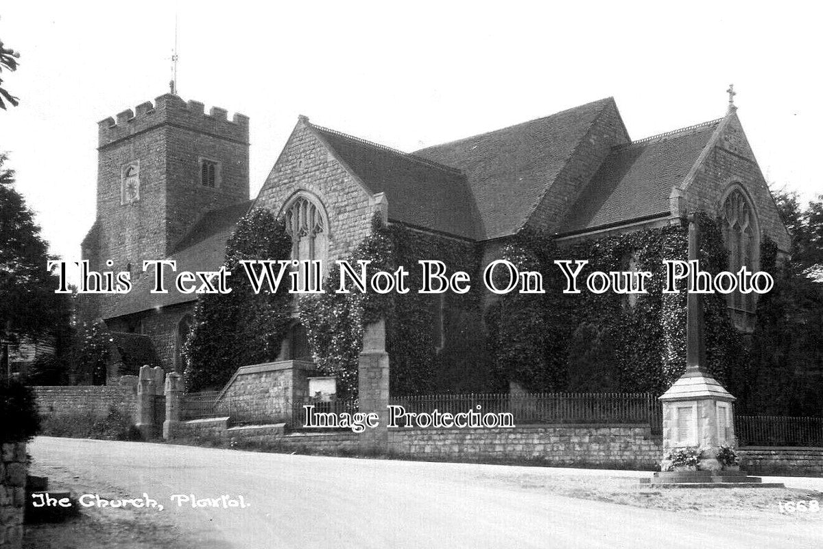 KE 5692 - The Church, Plaxtol, Kent c1929