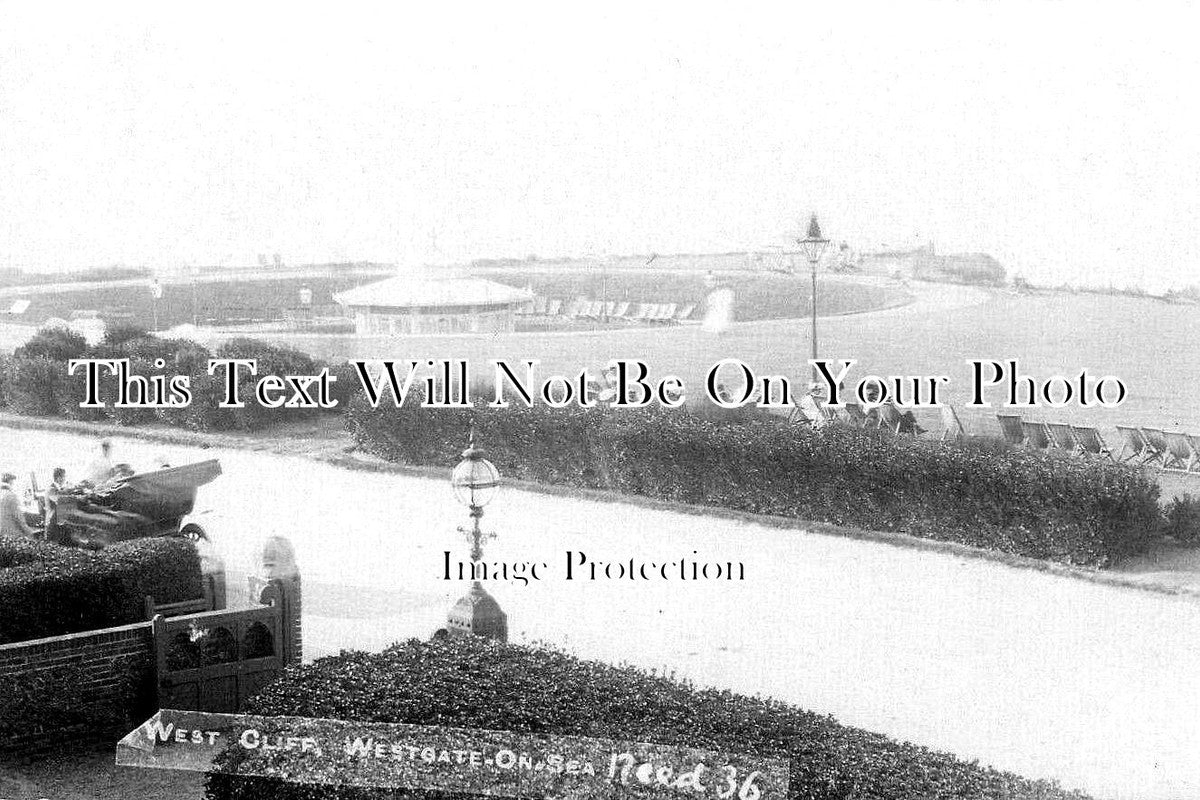 KE 5749 - West Cliff, Westgate On Sea, Kent c1910