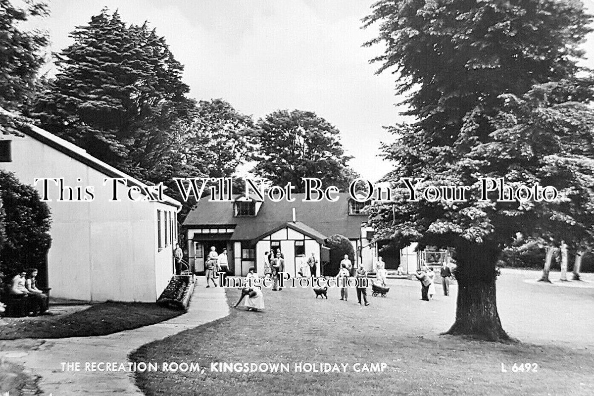 KE 5759 - The Recreation Room, Kingsdown Holiday Camp, Kent
