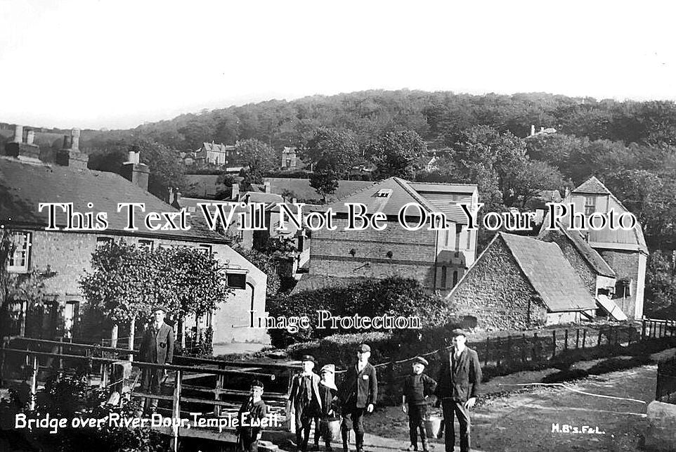 KE 5766 - Bridge Over River Dour, Temple Ewell, Dover, Kent