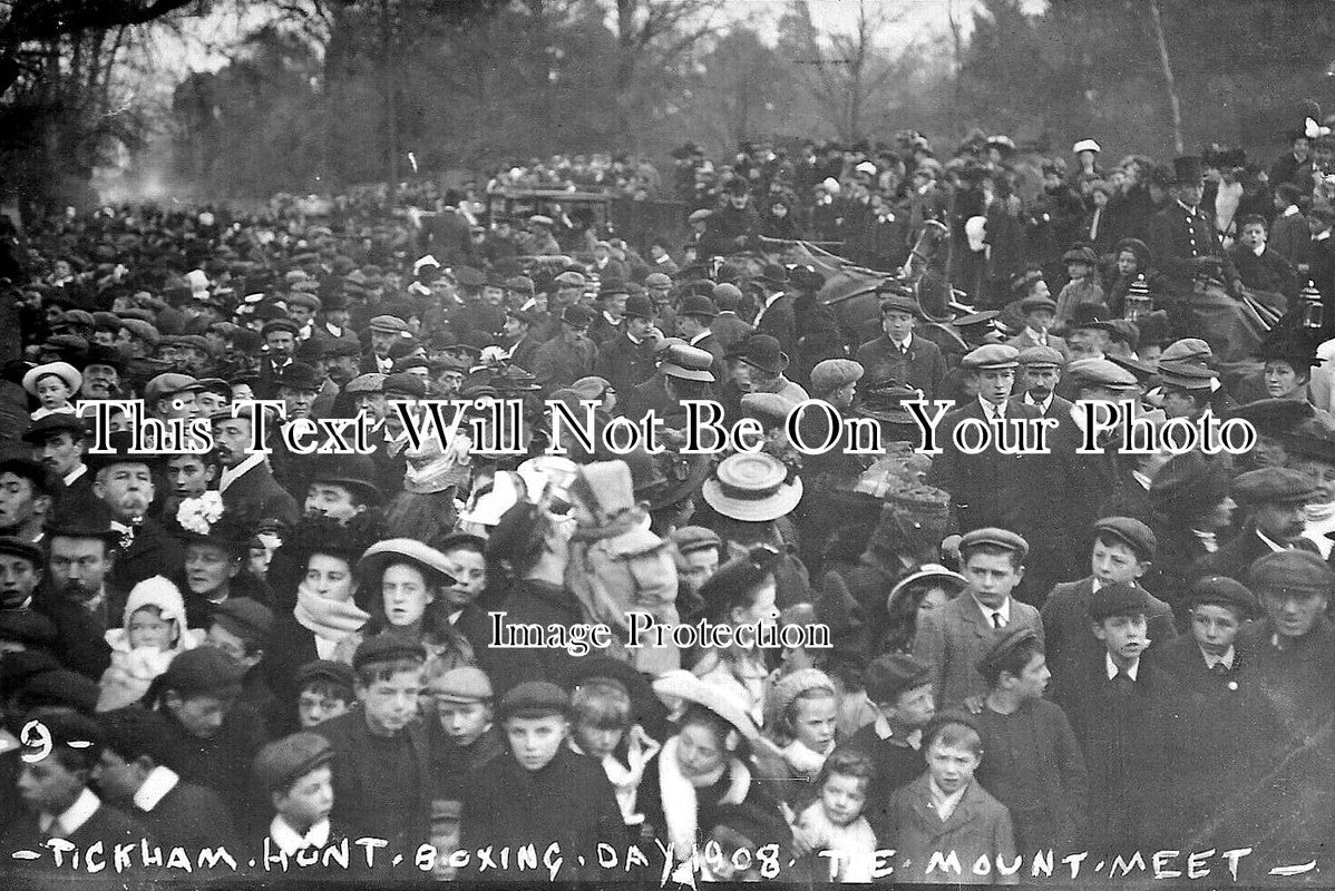 KE 5771 - Boxing Day Hunt Meet, Ickham, Kent 1908