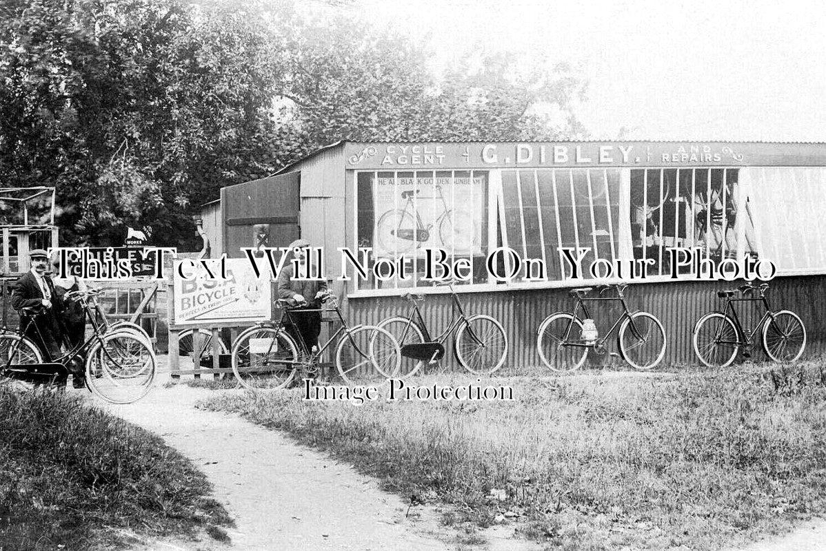 KE 5790 - George Dibley Cycle Shop, Goudhurst, Kent